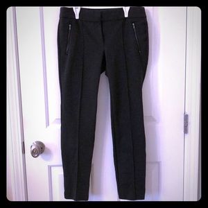 LOFT Charcoal Gray Skinny Dress Pants